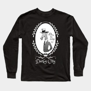 Derby City Collection: Place Your Bets 2 (Black) Long Sleeve T-Shirt